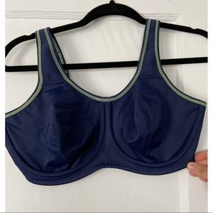 Wacoal Navy Underwire Sports Bra